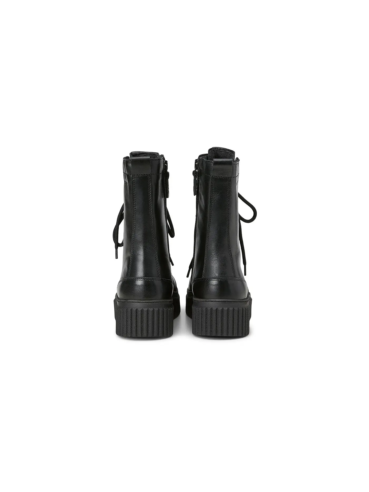 MARC O'POLO | Schnürboots  | schwarz