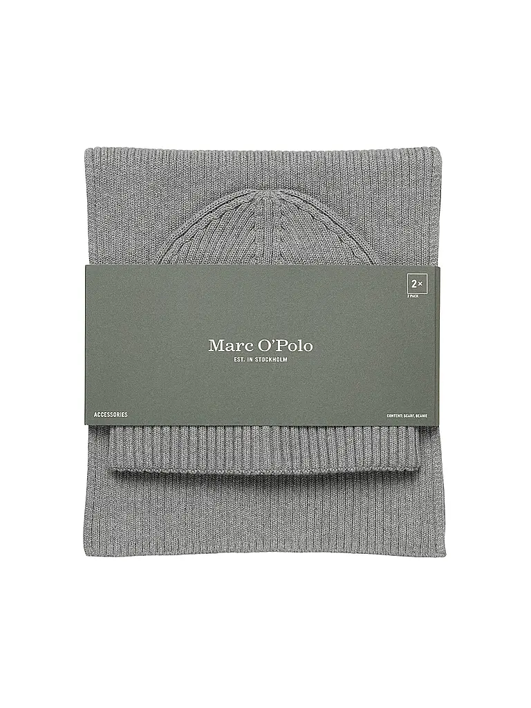 MARC O'POLO | Set 2-teilig Mütze und Schal | 