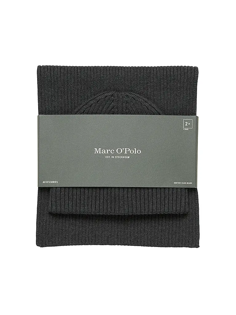 MARC O'POLO | Set 2-teilig Mütze und Schal | 