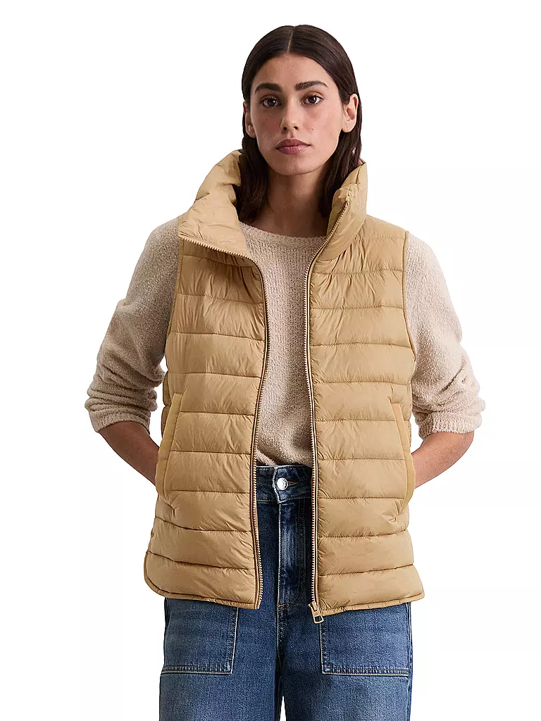 MARC O'POLO | Steppgilet | dunkelrot