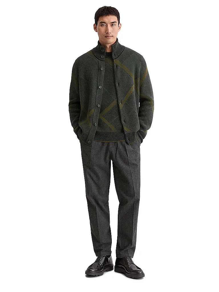 MARC O'POLO | Strickjacke  | grau