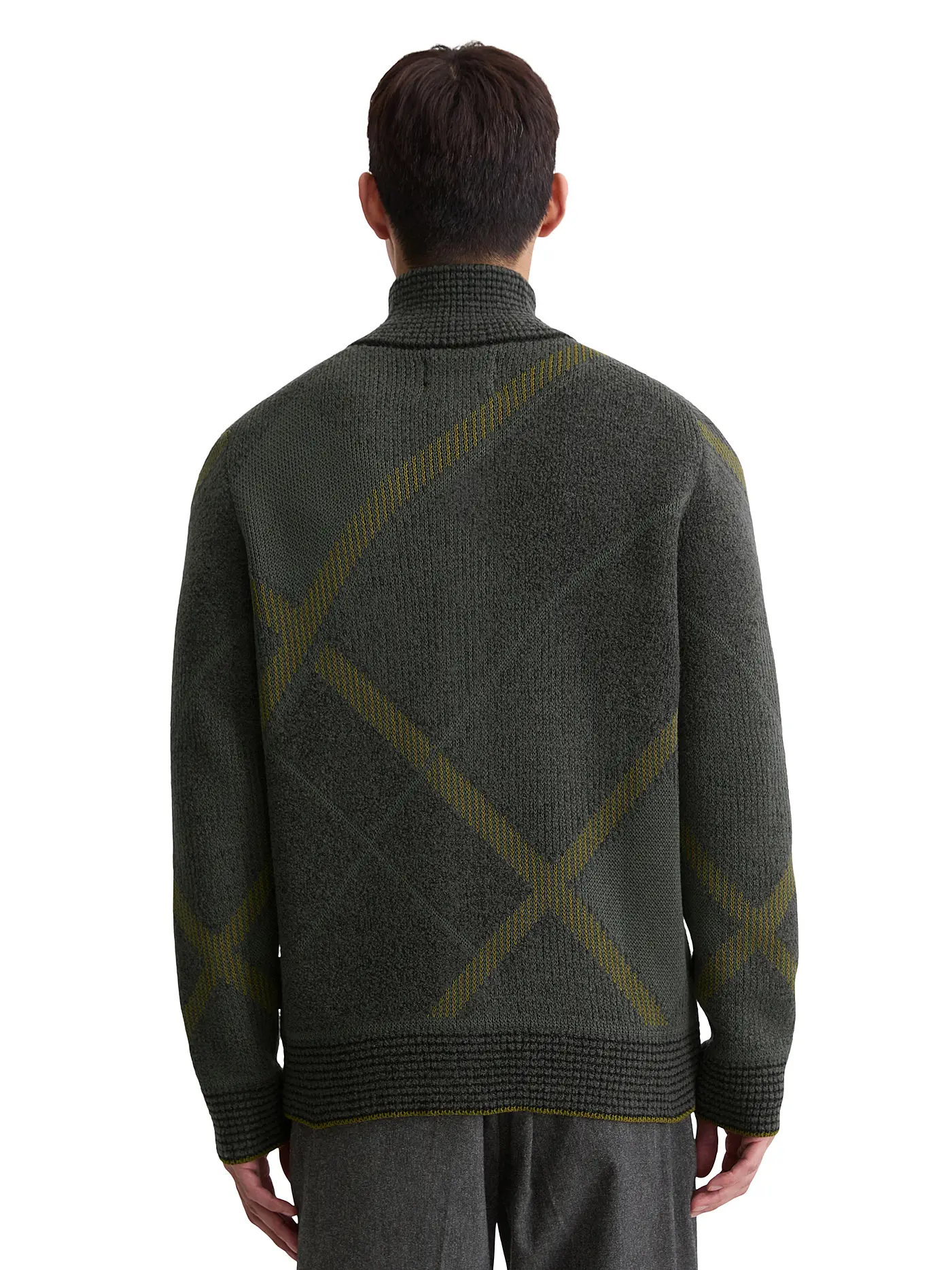 MARC O'POLO | Strickjacke  | grau