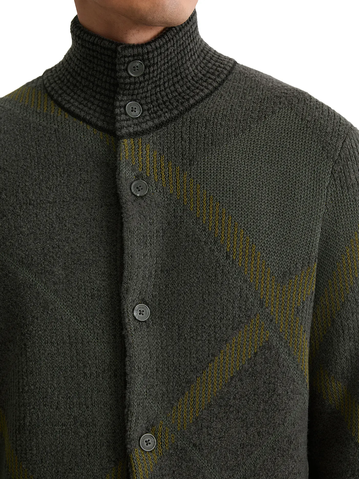 MARC O'POLO | Strickjacke  | grau