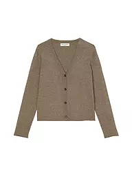 MARC O'POLO | Strickjacke | braun