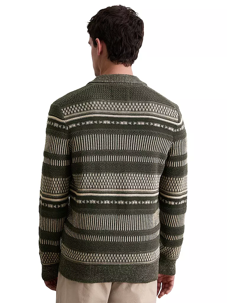 MARC O'POLO | Strickjacke | braun