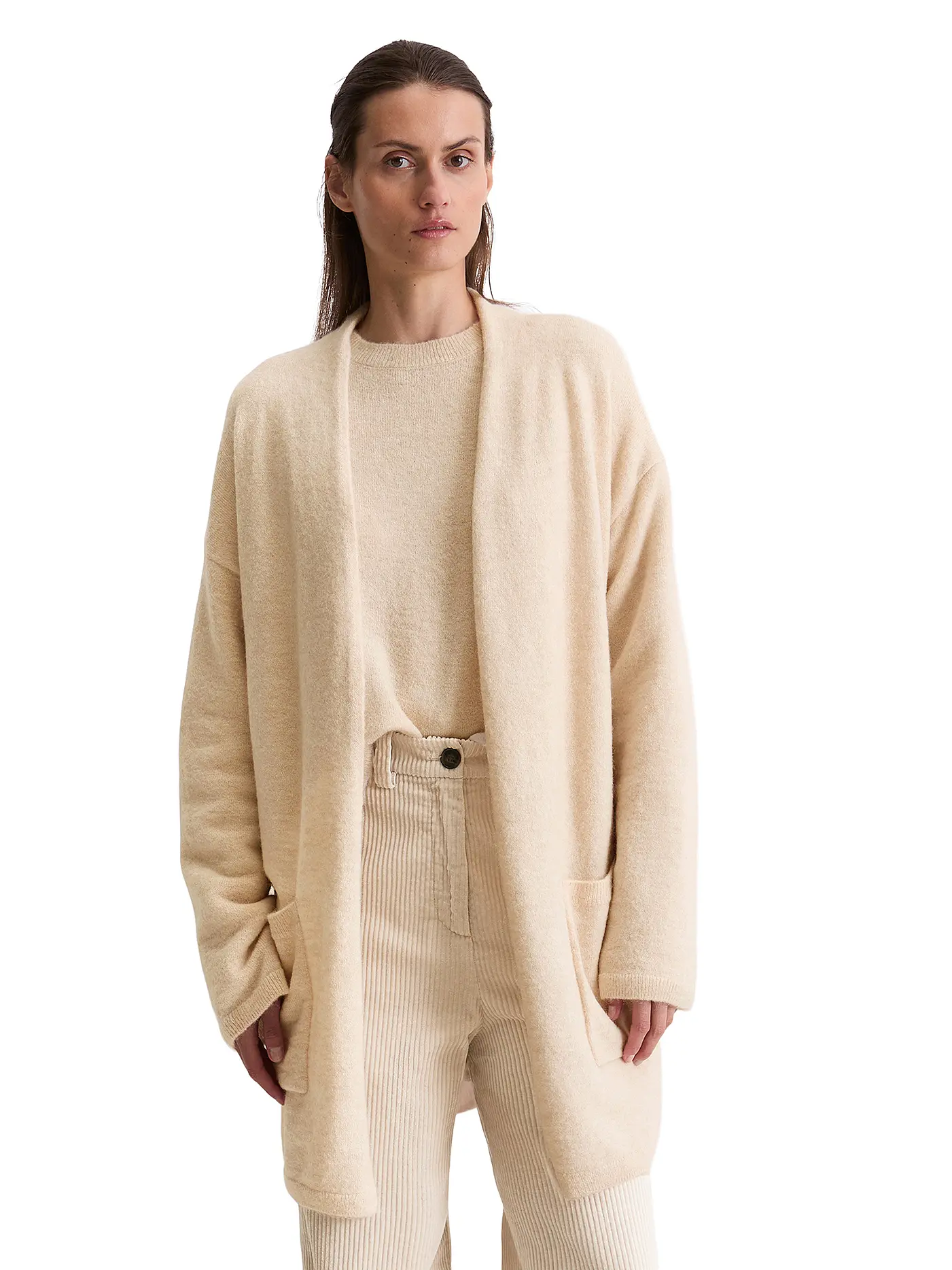 MARC O'POLO | Strickjacke | creme