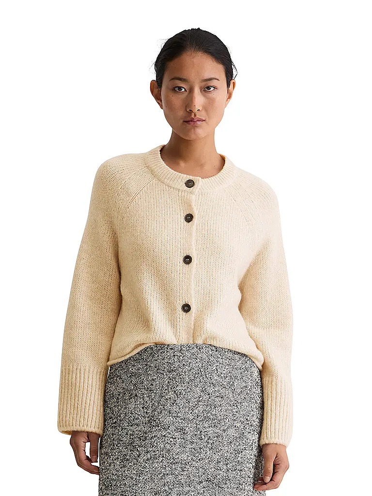 MARC O'POLO | Strickjacke | creme
