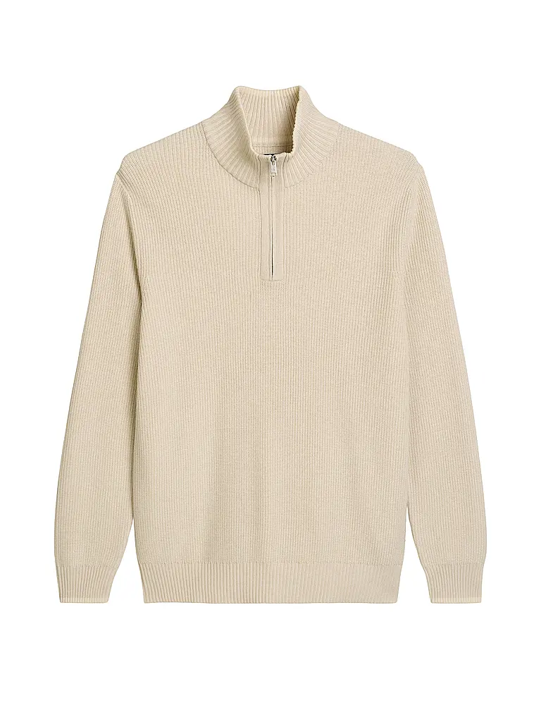 MARC O'POLO | Troyer Pullover  | creme