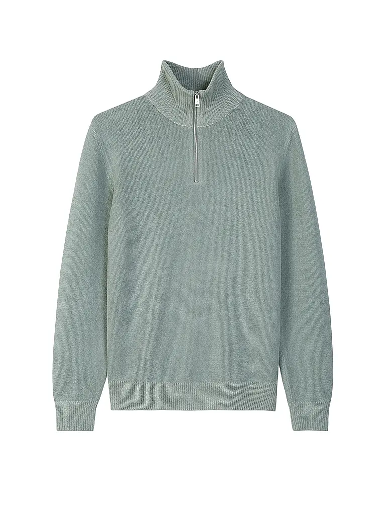 MARC O'POLO | Troyer Pullover  | hellblau