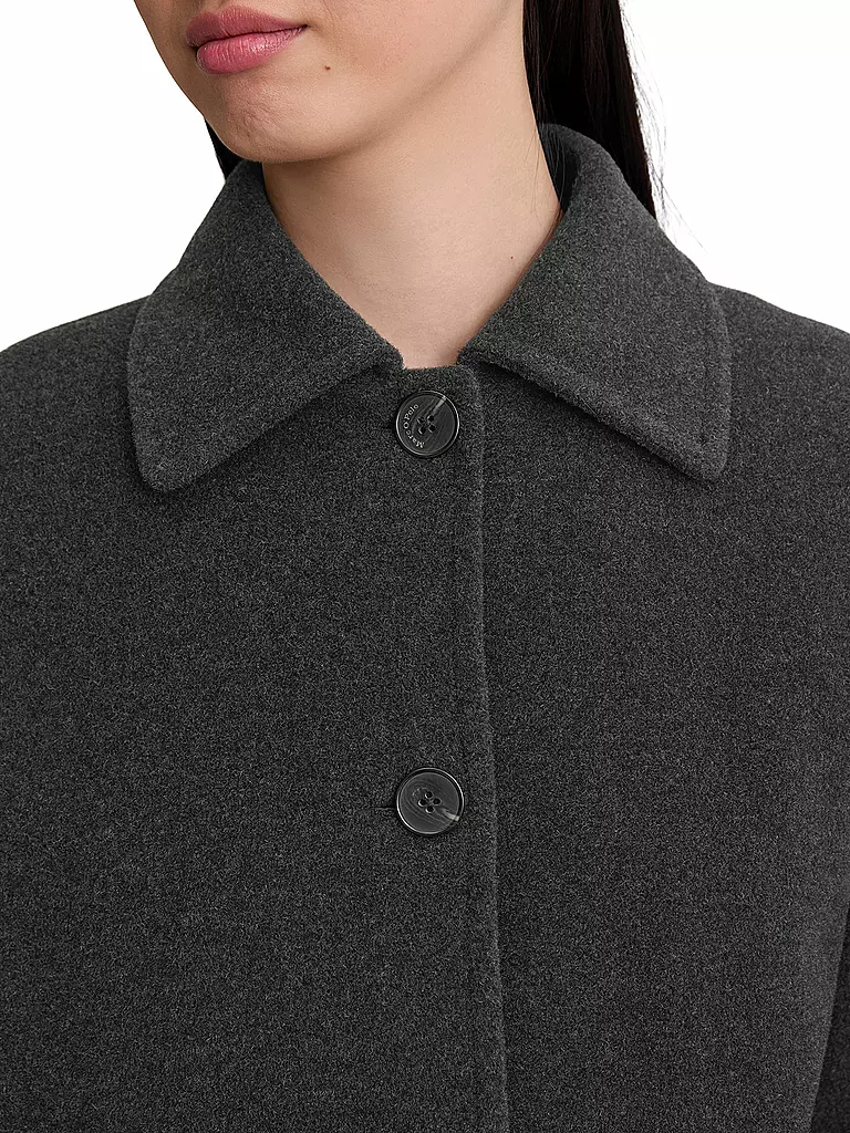MARC O'POLO | Wollmantel | grau