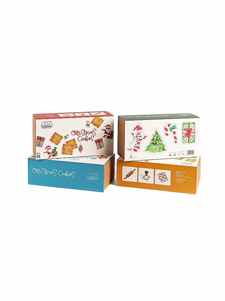 MARCATO | Christmas Cookies Set Schneeflocken | hellblau