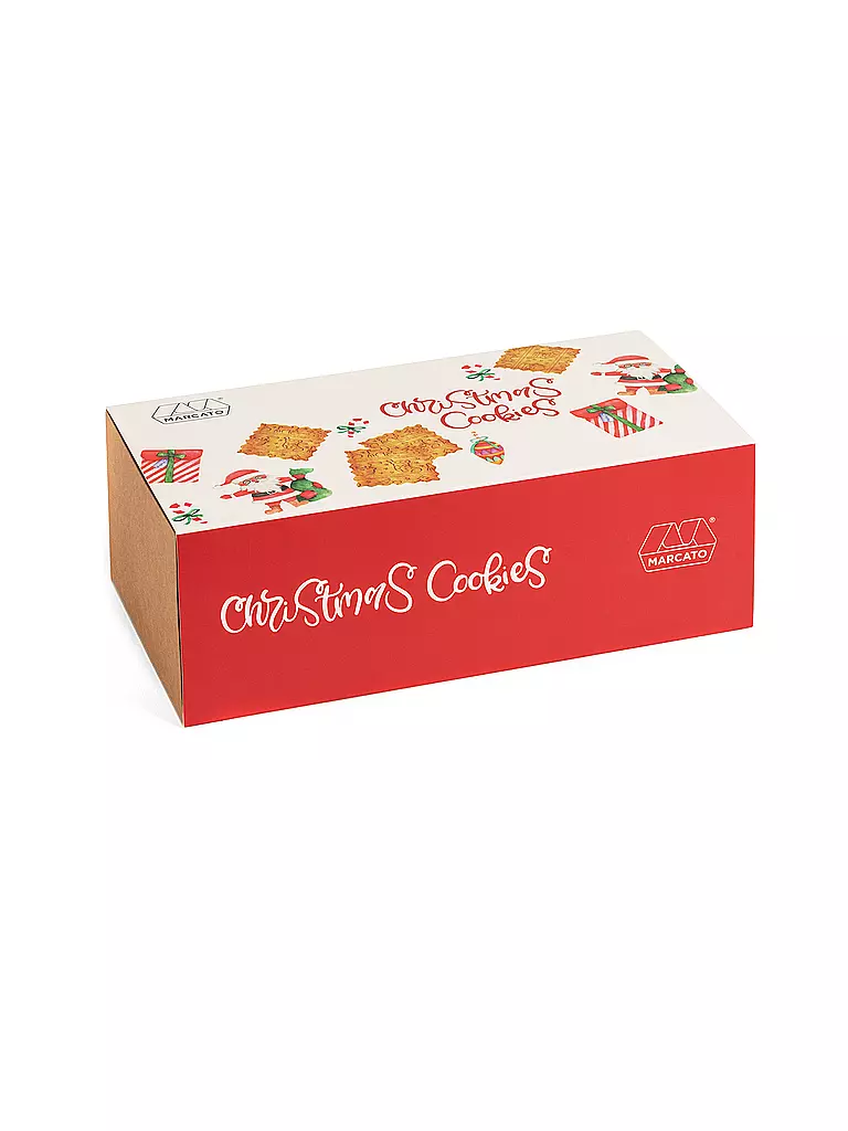 MARCATO | Christmas Cookies Set Weihnachtsmuster | rot