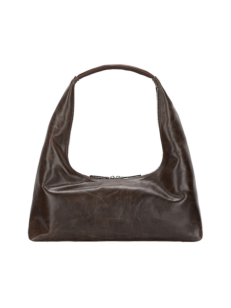 MARGESHERWOOD Ledertasche - Hobo Bag Large braun