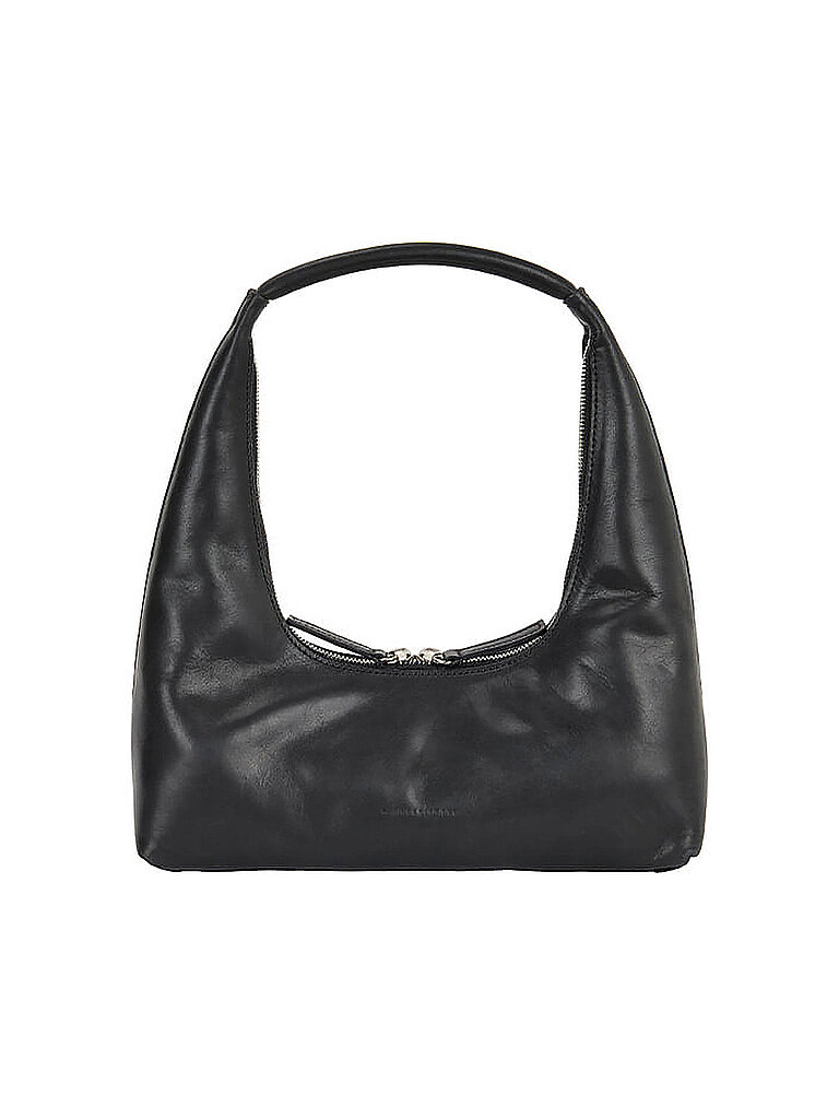 MARGESHERWOOD Ledertasche - Hobo Shoulder schwarz