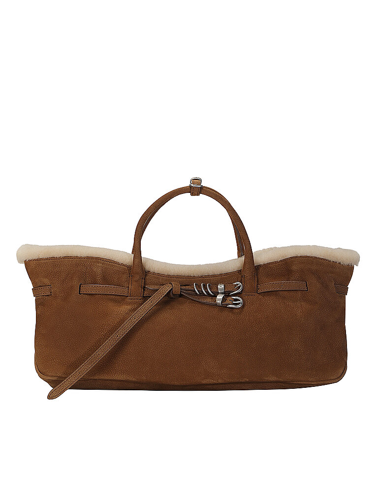 MARGESHERWOOD Ledertasche - Shopper GRANDMA  braun