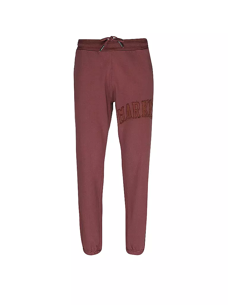 MARKET | Jogginghose VINTAGE WASHED | dunkelrot