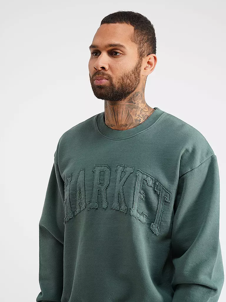 MARKET | Sweater  | dunkelgrün