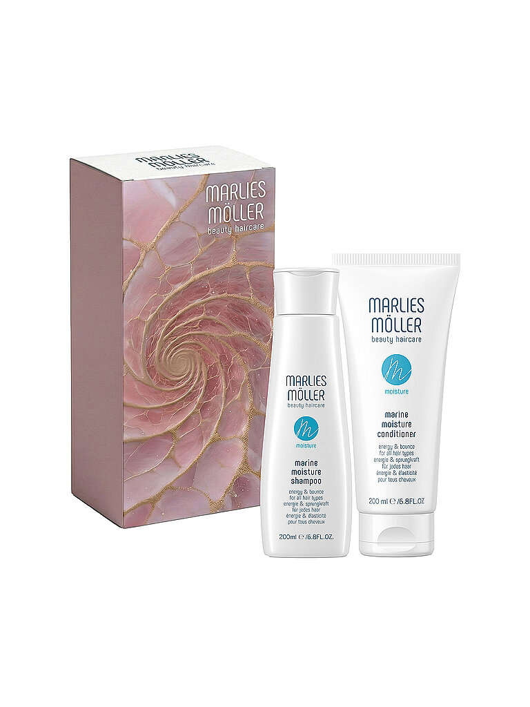 MARLIES MÖLLER Geschenkset - Marine Moisture Shampoo & Conditioner Set 2x200ml