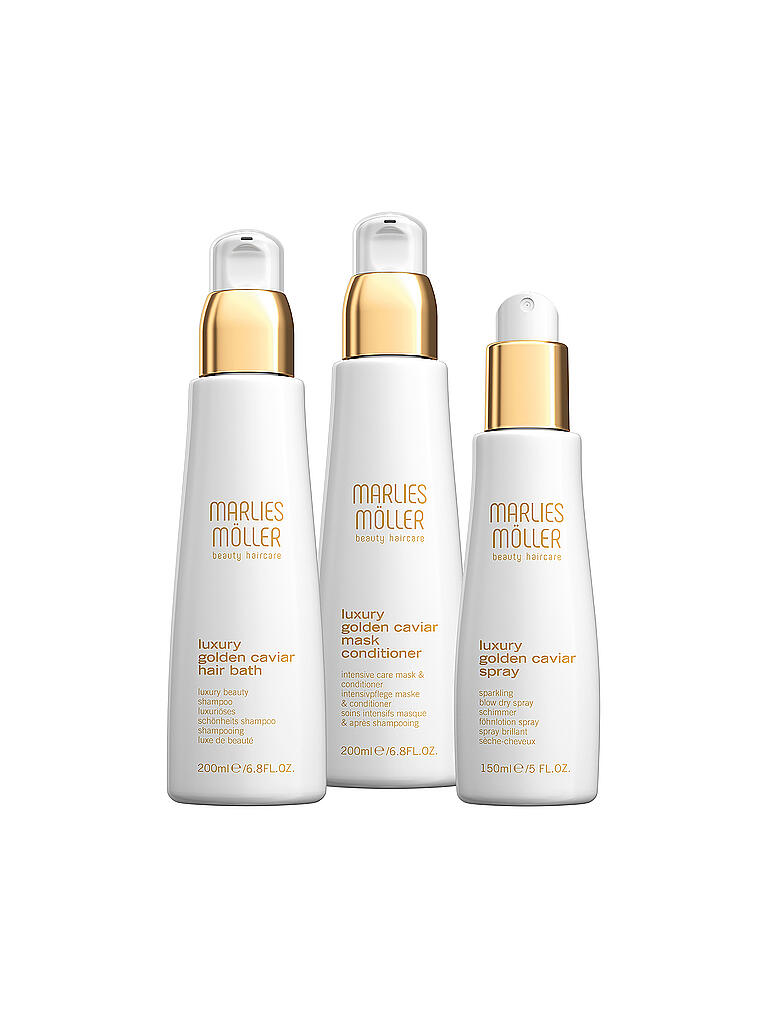 MARLIES MÖLLER | Haarpflege - Luxury Golden Caviar Set 2x200ml / 150ml | keine Farbe