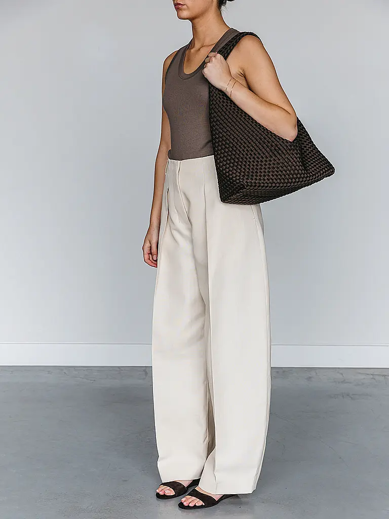 MARREA | Tasche - Hobo BUCKET DI NERO Large | Braun