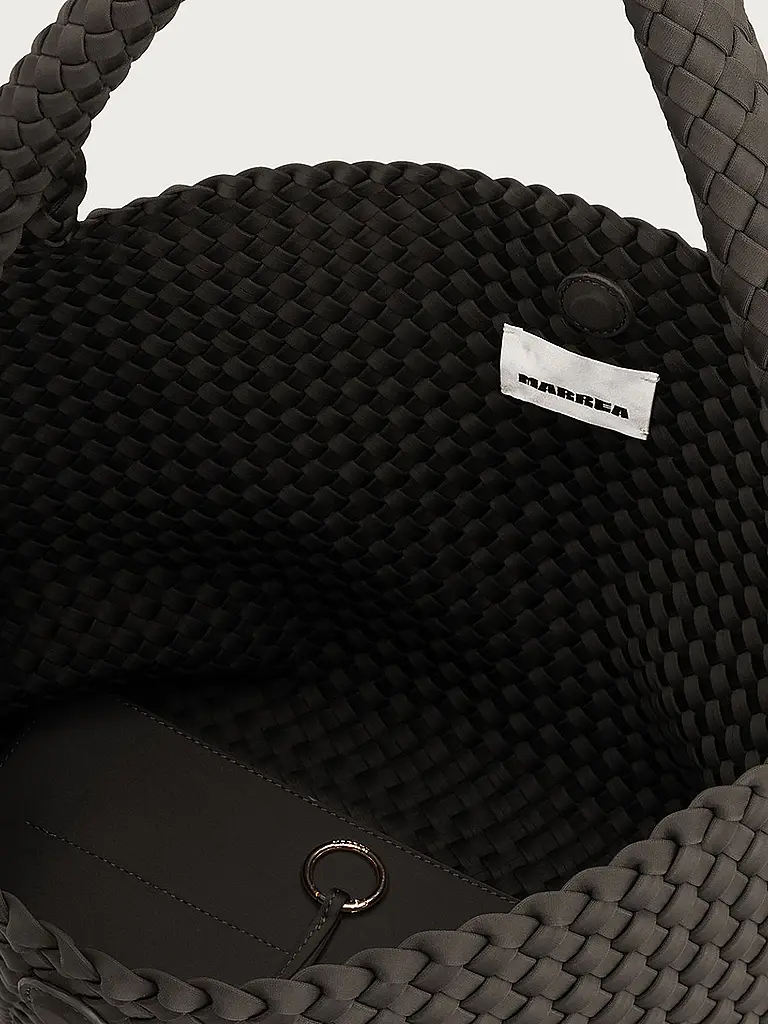 MARREA | Tasche - Hobo BUCKET DI NERO Large | Braun