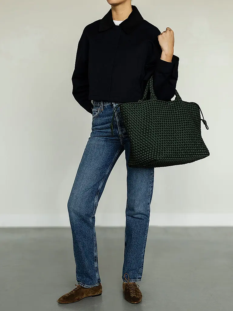 MARREA | Tasche - Tote Bag ALWAYS ON THE RUN Large | Dunkelgrün