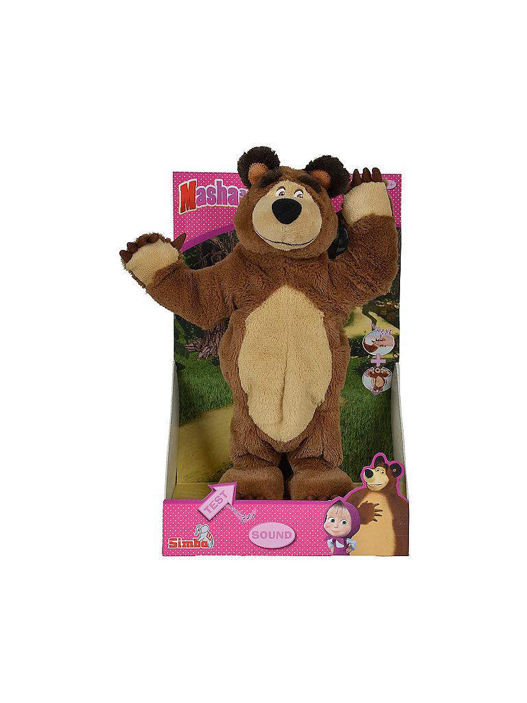 MASHA UND DER BÄR | Mascha und der Bär Tanzender Misha Bär 32cm  | 