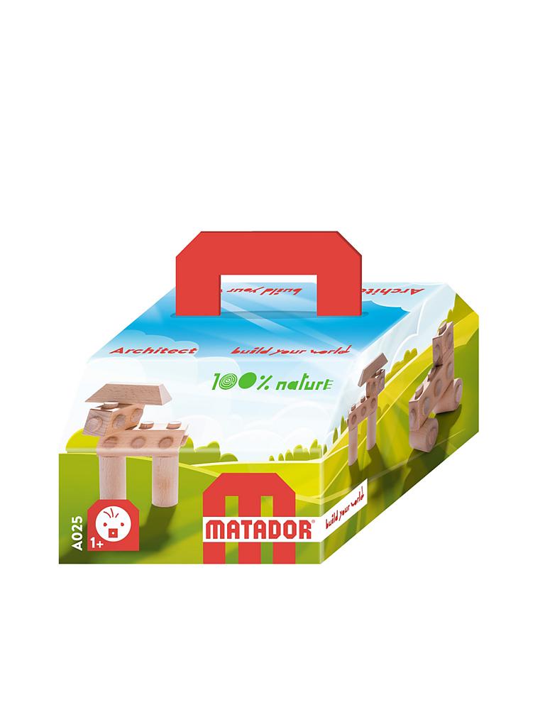 MATADOR | Baby-Holzbaukasten ARCHITECT A025 | keine Farbe