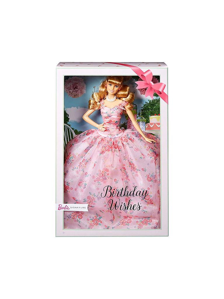 MATTEL | Barbie® Birthday Wishes® Doll "Collector Edition" FXC76 | transparent