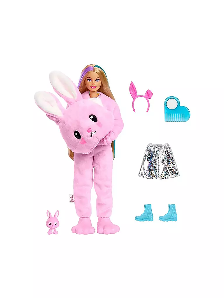 MATTEL | Barbie® Cutie Reveal™ Puppe mit Hasen-Plüschkostüm | keine Farbe