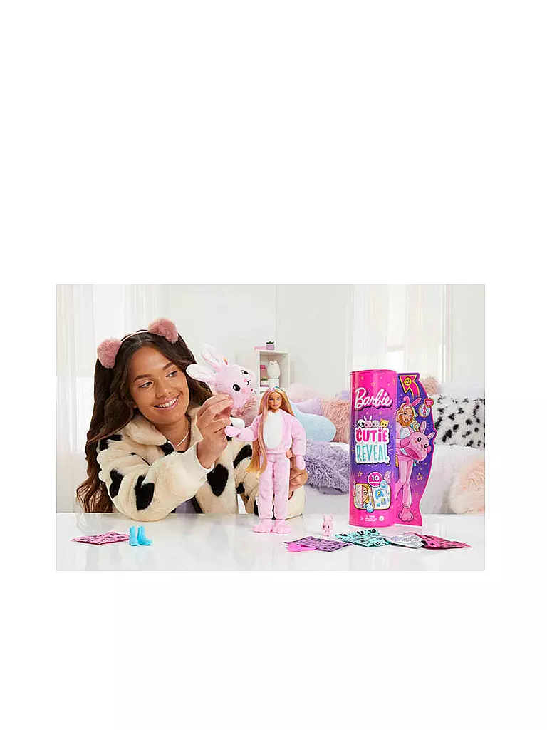 MATTEL | Barbie® Cutie Reveal™ Puppe mit Hasen-Plüschkostüm | keine Farbe