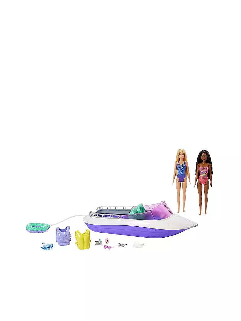 MATTEL | Barbie „Meerjungfrauen Power" Boot mit 2 Puppen | keine Farbe