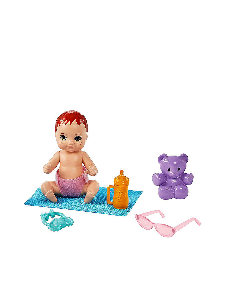 MATTEL | Barbie „Skipper Babysitters Inc.” Puppe mit Kinderwagen, Baby & Zubehör | keine Farbe