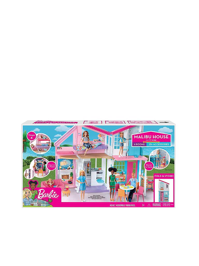 MATTEL | Barbie - Malibu Haus mit Zubehör | keine Farbe