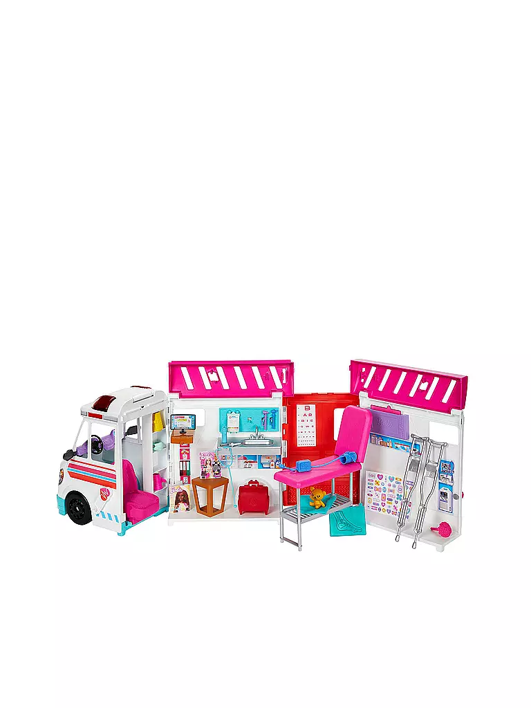MATTEL | Barbie 2-in-1 Krankenwagen Spielset | keine Farbe