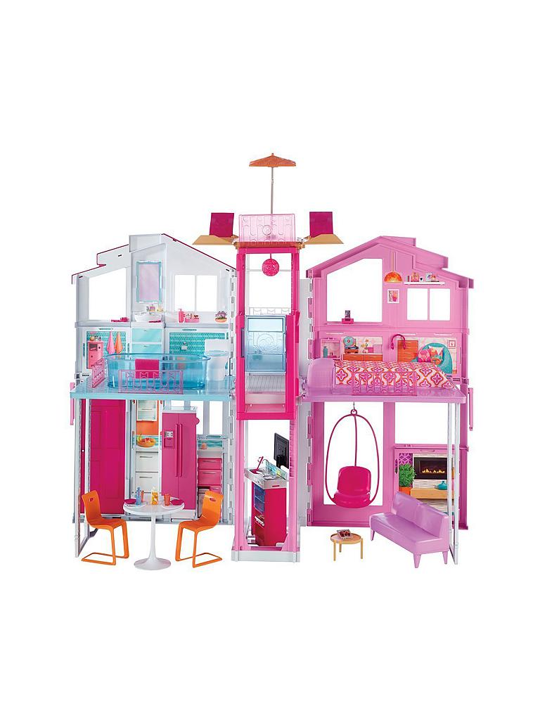 MATTEL | Barbie 3 Etagen Stadthaus  | keine Farbe