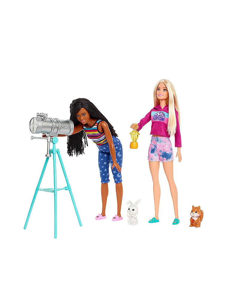 MATTEL | Barbie Camping Zelt mit 2 Puppen & Zubehör | keine Farbe