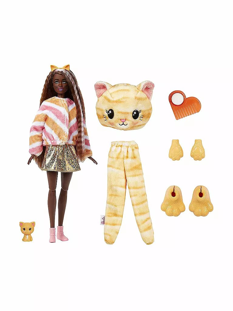 MATTEL | Barbie Cutie Reveal Puppe – Katze | keine Farbe