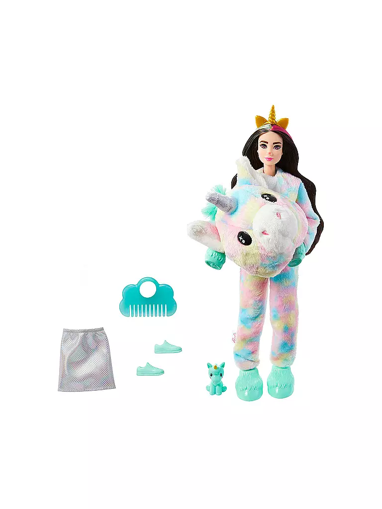 MATTEL | Barbie Cutie Reveal Traumland Fantasie Serie Puppe - Einhorn | keine Farbe