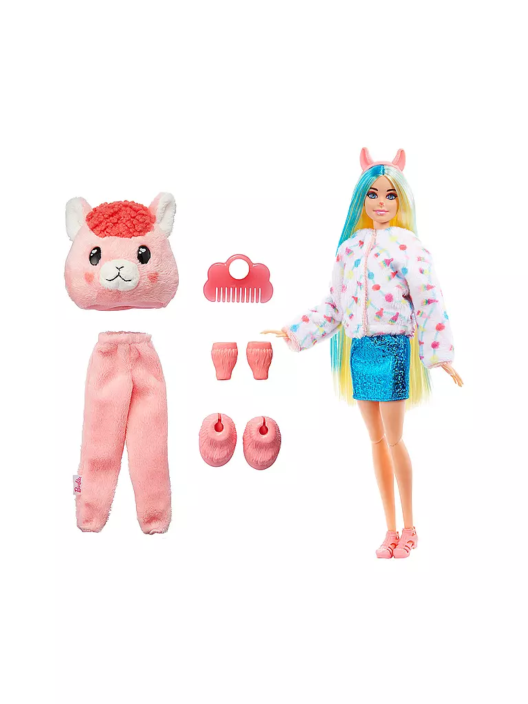 MATTEL | Barbie Cutie Reveal Traumland Fantasie Serie Puppe - Lama | keine Farbe