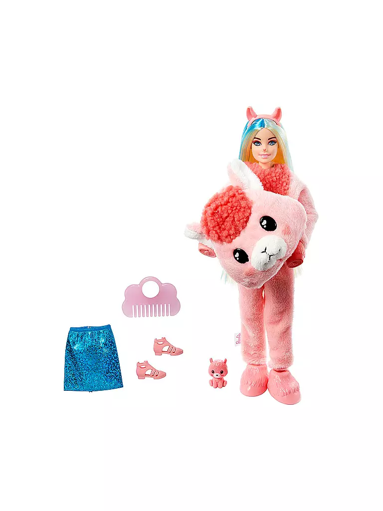 MATTEL | Barbie Cutie Reveal Traumland Fantasie Serie Puppe - Lama | keine Farbe