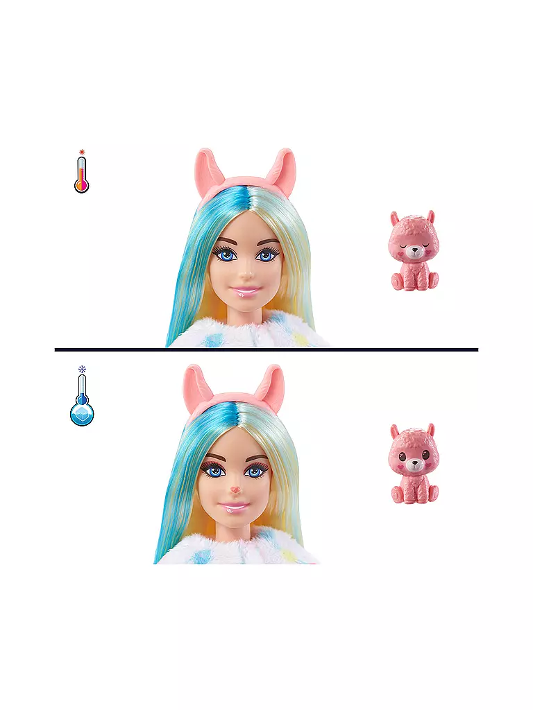 MATTEL | Barbie Cutie Reveal Traumland Fantasie Serie Puppe - Lama | keine Farbe