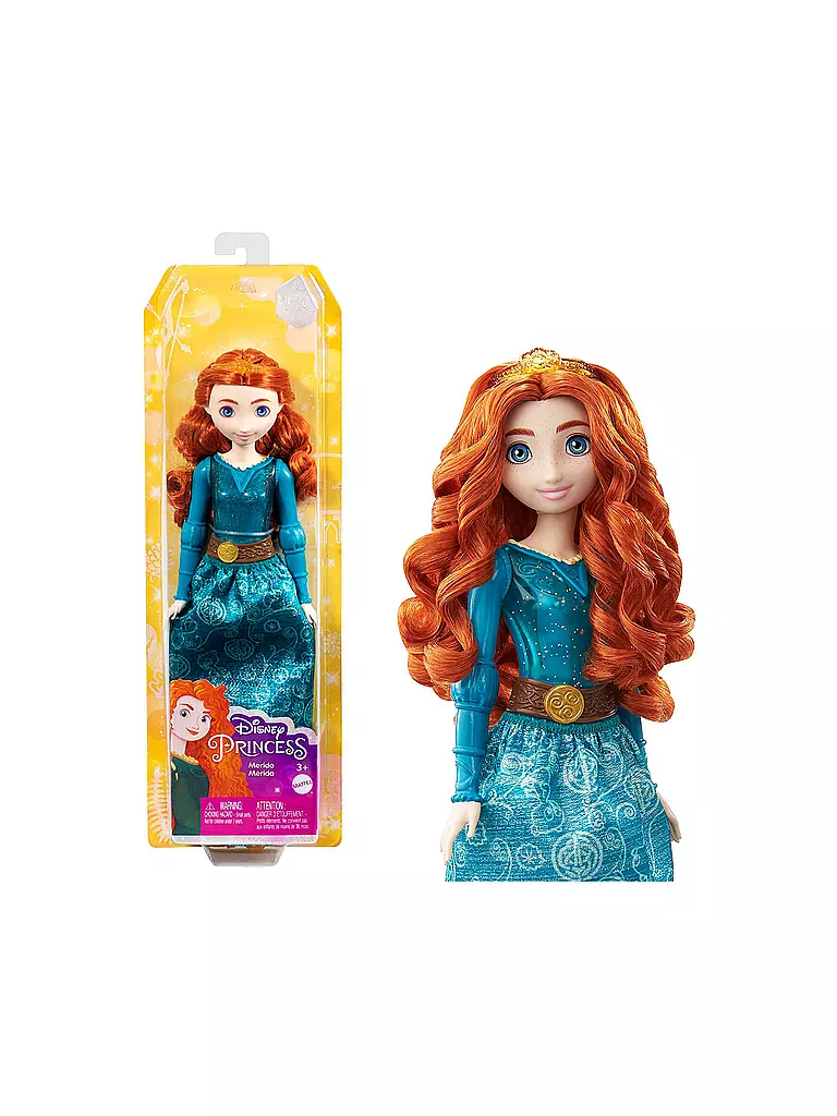 MATTEL | Barbie Disney Prinzessin Fashion Doll Core Merida | keine Farbe