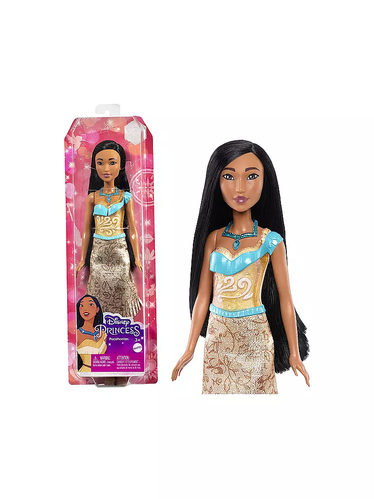 MATTEL | Barbie Disney Prinzessin Pocahontas-Puppe | keine Farbe