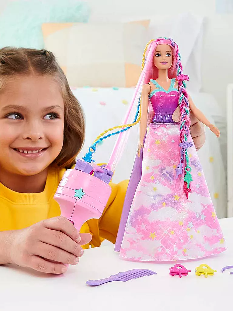 Unbekanntes Zubehör In Deiner Nähe Entdeckt MATTEL Barbie Dreamtopia Flechtspaß und Zubehör keine Farbe