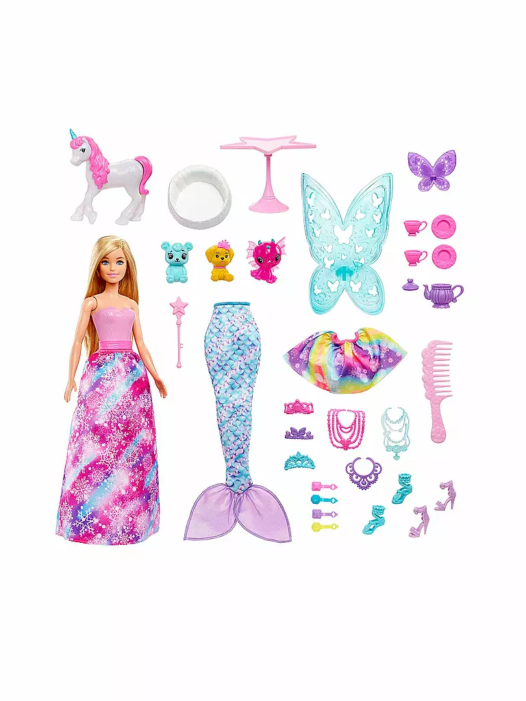 MATTEL | Barbie Dreamtopia Märchen Adventskalender | keine Farbe
