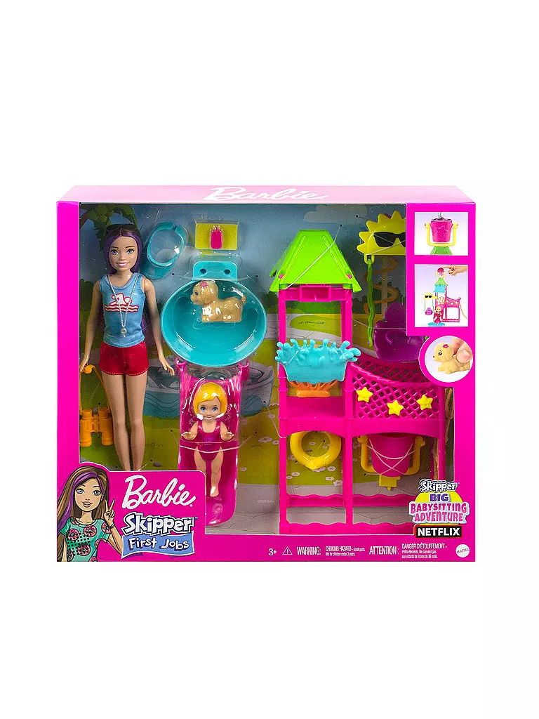 MATTEL | Barbie Erste Jobs Wasserpark Spielset | keine Farbe