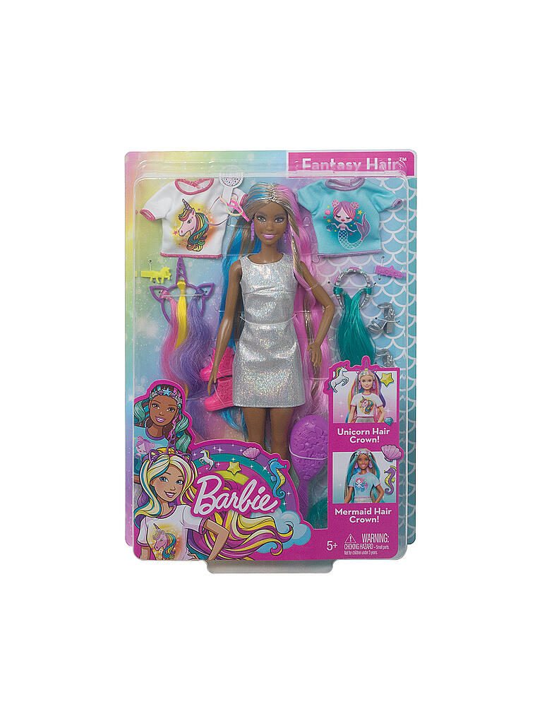 MATTEL | Barbie Fantasie Haar Puppe (brünett) | keine Farbe