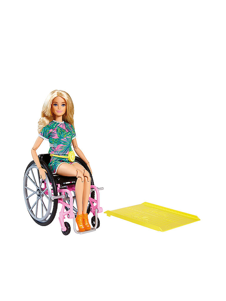 MATTEL | Barbie Fashionistas Barbie Puppe (blond) mit Rollstuhl | keine Farbe