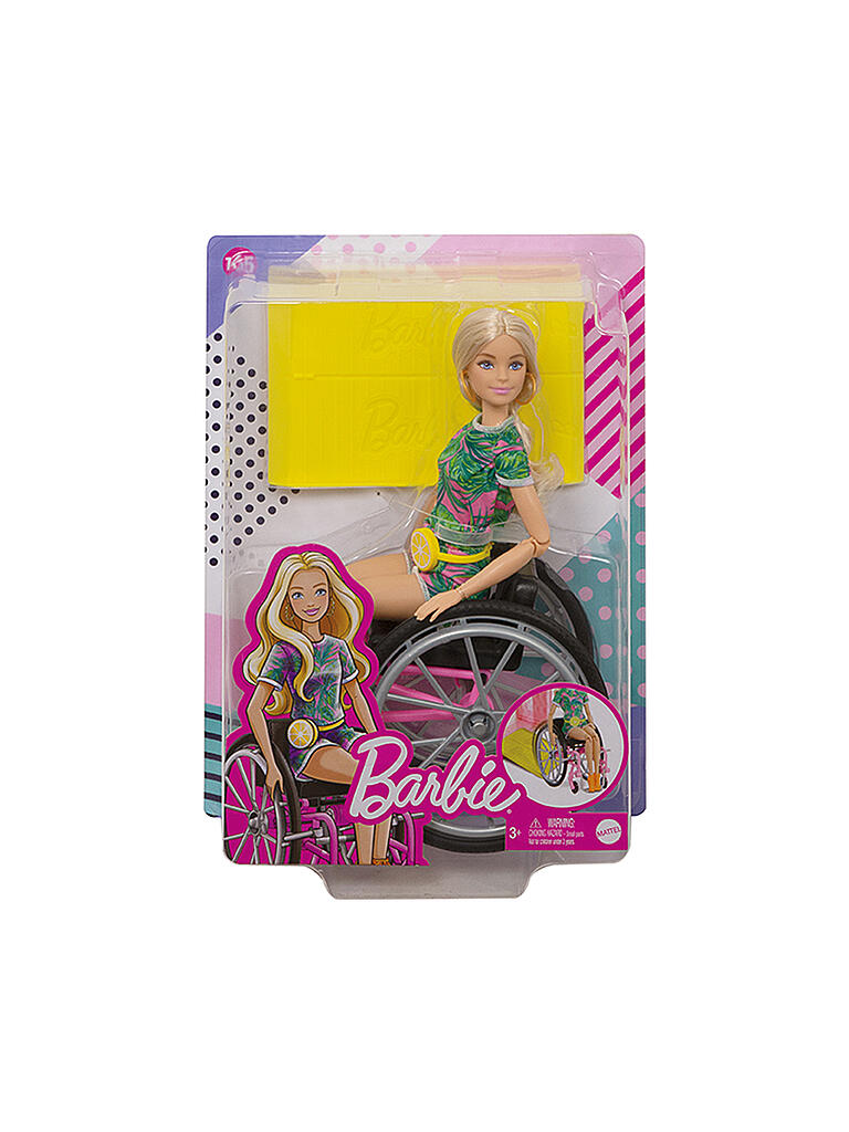 MATTEL | Barbie Fashionistas Barbie Puppe (blond) mit Rollstuhl | keine Farbe